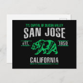 Carte Postale San Jose (Devant / Derrière)
