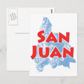 Carte Postale San Juan (Devant / Derrière)
