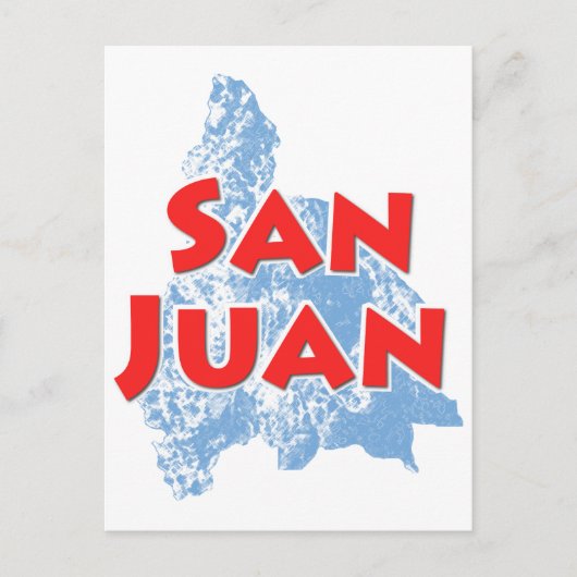 Carte Postale San Juan (Devant)