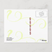 Carte postale San Juan (Dos)