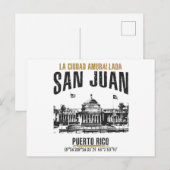 Carte Postale San Juan (Devant / Derrière)