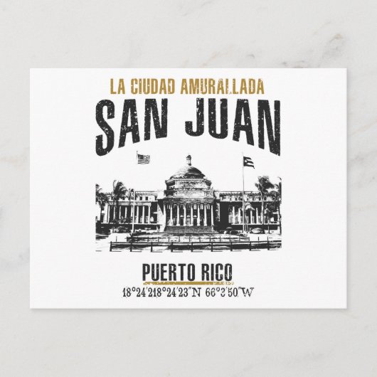 Carte Postale San Juan (Devant)