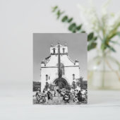 Carte Postale San Juan Chamula, Chiapas, Mexique (Debout devant)