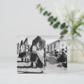 Carte Postale San Juan Chamula, Chiapas, Mexique (Debout devant)