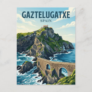Carte Postale San Juan de Gaztelugatxe Espagne