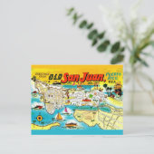 Carte Postale San Juan Porto Rico (Debout devant)