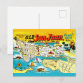 Carte Postale San Juan Porto Rico (Devant / Derrière)