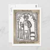 Carte Postale San Lorenzo, Bless this Kitchen (Devant / Derrière)