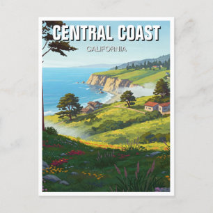 Carte Postale San Luis Obispo Californie Côte centrale