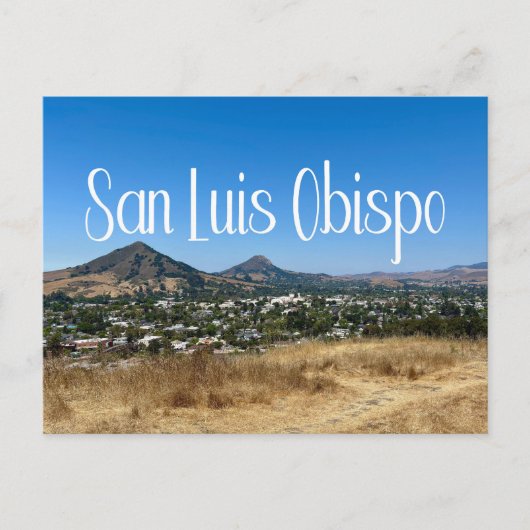 Carte Postale San Luis Obispo Terrace Hill Photographie (Devant)