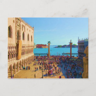 Carte Postale San Marco Piazza - Venezia Italia