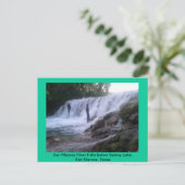 Carte postale San Marcos River Falls (Debout devant)