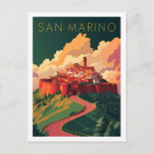 Carte Postale San Marino Lieu de voyage célèbre (Devant)