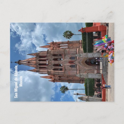 Carte postale San Migel de Allende (Devant)
