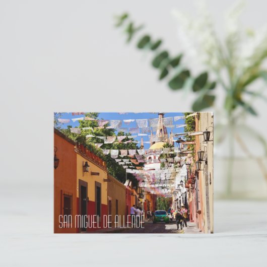 Carte postale San Miguel de Allende Mexique (Debout devant)