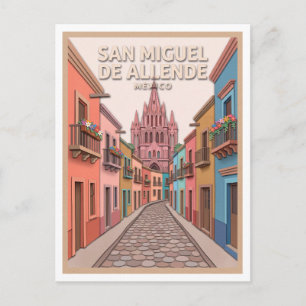 Carte Postale San Miguel de Allende Mexique