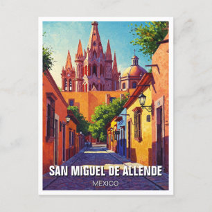 Carte Postale San Miguel de Allende Mexique Travel