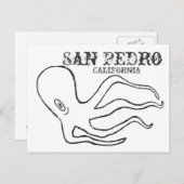 Carte postale San Pedro Octopus (Devant / Derrière)