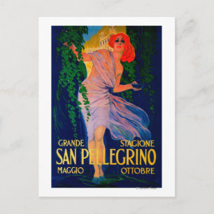 Carte Postale San Pellegrino Poster Vintage Europe