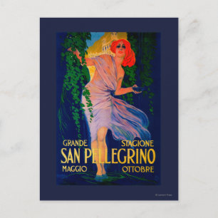 Carte Postale San Pellegrino Poster Vintage Europe