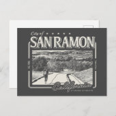 CARTE POSTALE SAN RAMON CALIFORNIE (Devant / Derrière)