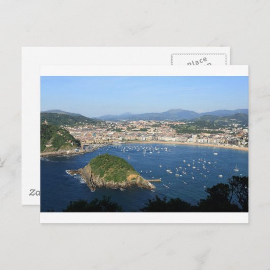 Carte Postale San Sebastian Pays basque Espagne Vue pittoresque (Devant / Derrière)