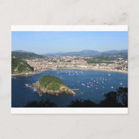 Carte Postale San Sebastian Pays basque Espagne Vue pittoresque (Devant)