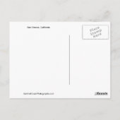 Carte postale San Simeon, Californie (Dos)