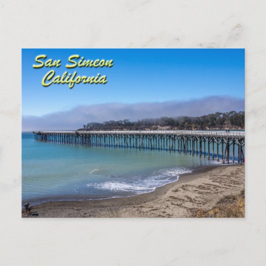 Carte postale San Simeon, Californie (Devant)