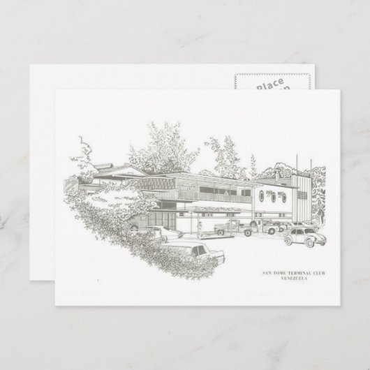 Carte postale San Tome (Devant / Derrière)