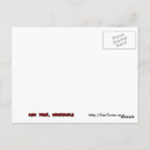 Carte postale San Tome (Dos)