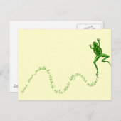 Carte Postale Sana rana (Devant / Derrière)