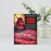 Carte Postale SANADA YUKIMURA：Postcard (Debout devant)