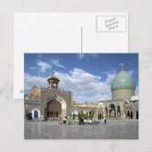 Carte postale Sanctuaire d'Abdulazim, Téhéran, Ira (Devant / Derrière)
