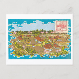 Carte Postale  Sanctuaire Meiji vintage au Japon