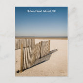 Carte Postale Sand Fence 2008, Hilton Head Island, SC (Devant)