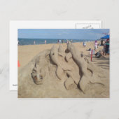 Carte Postale Sand Sculptures (Devant / Derrière)