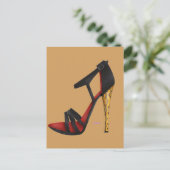 Carte postale Sandal Heeled Soir (Debout devant)