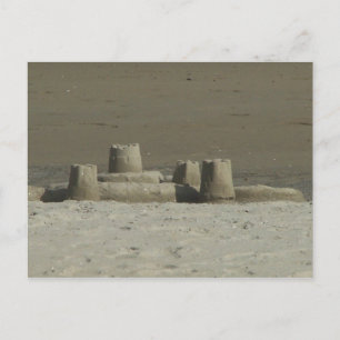 Carte Postale Sandcastle