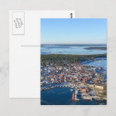 Carte Postale Sandhamn, archipel de Stockholm, Suède (Devant / Derrière)