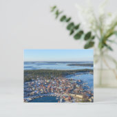 Carte Postale Sandhamn, archipel de Stockholm, Suède (Debout devant)