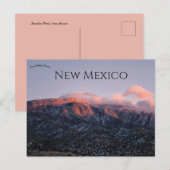 Carte Postale Sandia Peak Nouveau-Mexique (Devant / Derrière)
