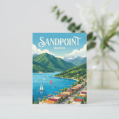 Carte Postale Sandpoint Idaho (Debout devant)