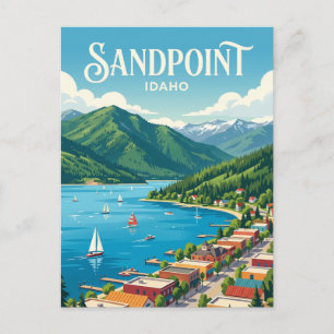 Carte Postale Sandpoint Idaho