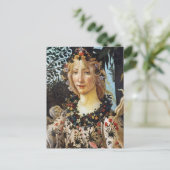 Carte Postale Sandro Botticell - Printemps - Le buste de Flora A (Debout devant)