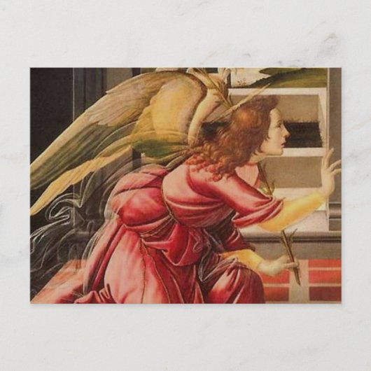 Carte Postale Sandro Botticelli - Angel (Delail) (Devant)