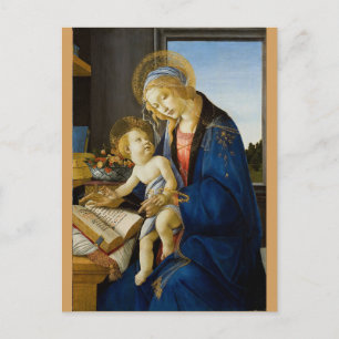 Carte Postale Sandro Botticelli - La Vierge et l'Enfant