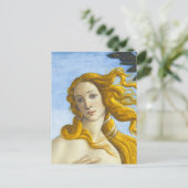 Carte Postale Sandro Botticelli - Naissance de Vénus Gros plan (Debout devant)