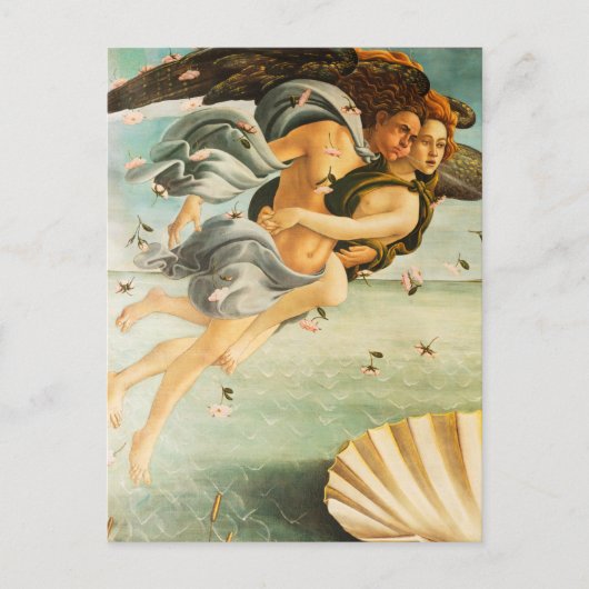 Carte Postale Sandro Botticelli Naissance de Vénus Zephyrus, Chl (Devant)