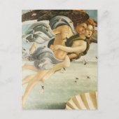 Carte Postale Sandro Botticelli - Zephyr, vent de l'ouest Art (Devant)
